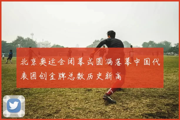 北京奥运会闭幕式圆满落幕中国代表团创金牌总数历史新高